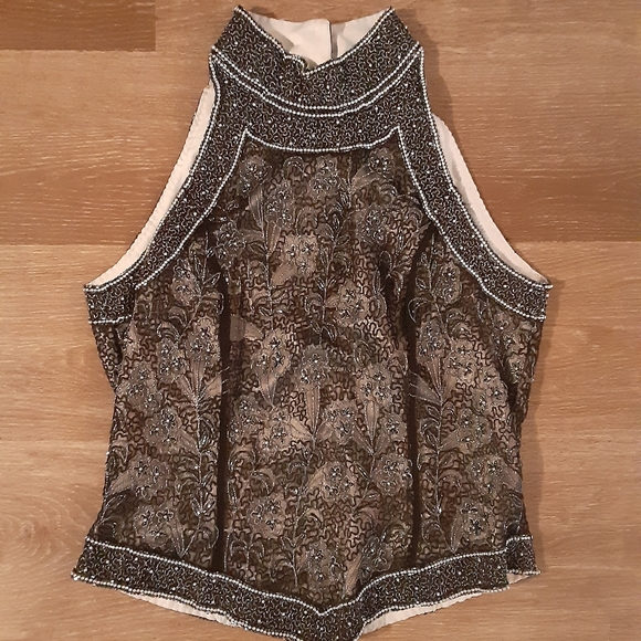 Papell Boutique Tops - Papell Evening Boutique sleeveless tank